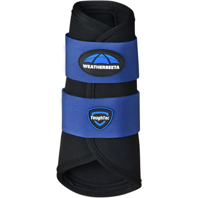 2025 WeatherBeeta Tough-Tec Prime Brushing Boots 1027503 - Black / Royal Blue